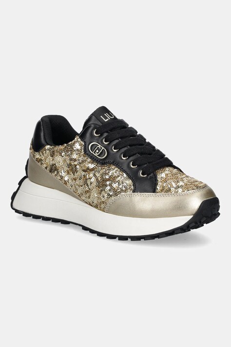 Liu Jo sneakers LOLO 20 culoarea auriu, BF5027PX692S1189