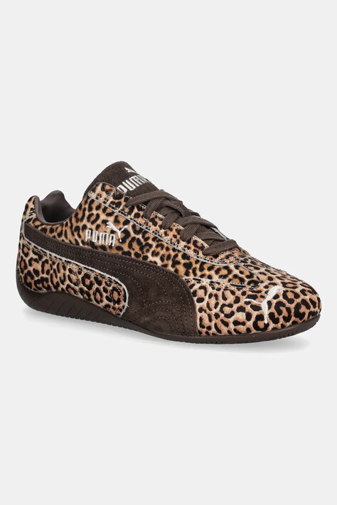Puma sneakersy zamszowe Speedcat Wild Wns damskie kolor brązowy 406690