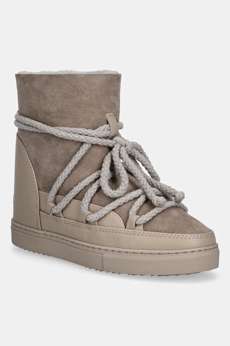 Μπότες χιονιού σουέτ Inuikii Classic Wedge χρώμα: γκρι, 1001.004.0042.030