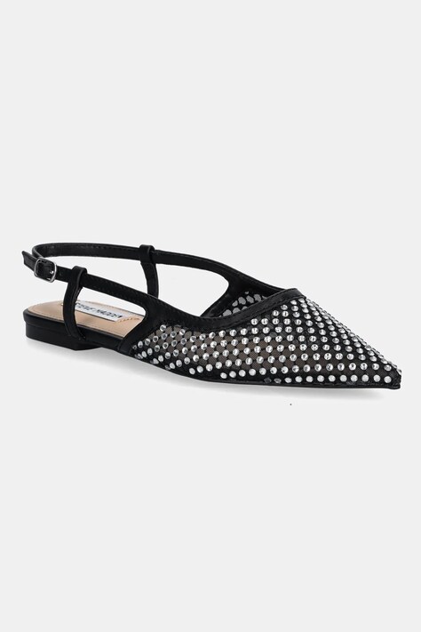 Steve Madden baleriny Slingshot-MR kolor czarny z odkrytą piętą 11003839