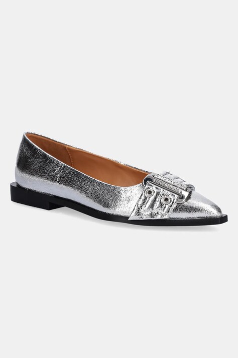 Steve Madden baleriny Grail kolor srebrny 11003430