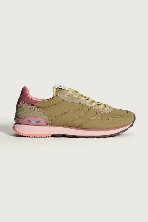 Hoff sneakersy TRACK & FIELD KHAKI kolor zielony 22517001