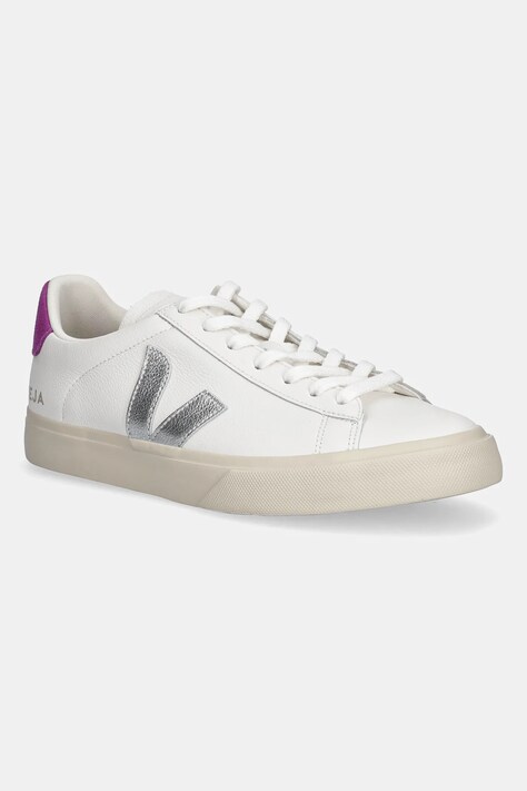 Veja sneakersy skórzane Campo damskie kolor biały CP0520788A