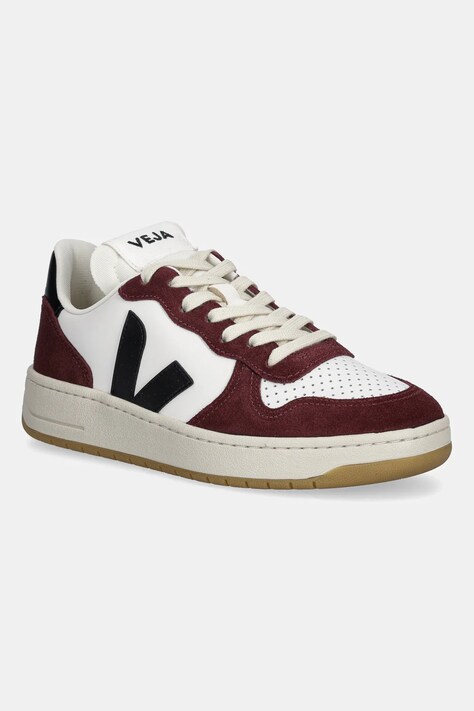 Veja sneakersy V-10 Prime damskie kolor czerwony VI0220864A