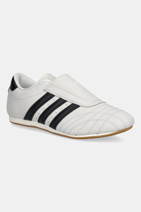 Кожени маратонки adidas Originals Taekwondo в бежово JS4525