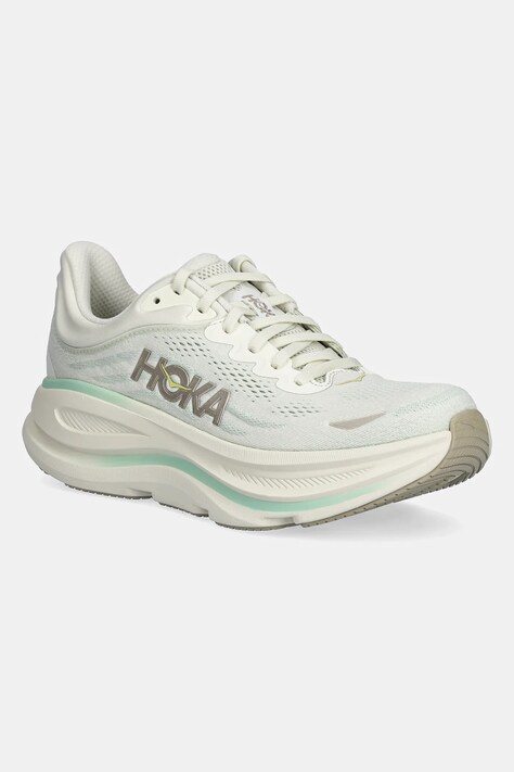 Hoka buty do biegania Bondi 9 damskie kolor zielony 1162012