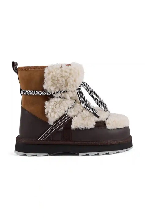 Emu Australia śniegowce Blurred Teddy kolor brązowy W13196
