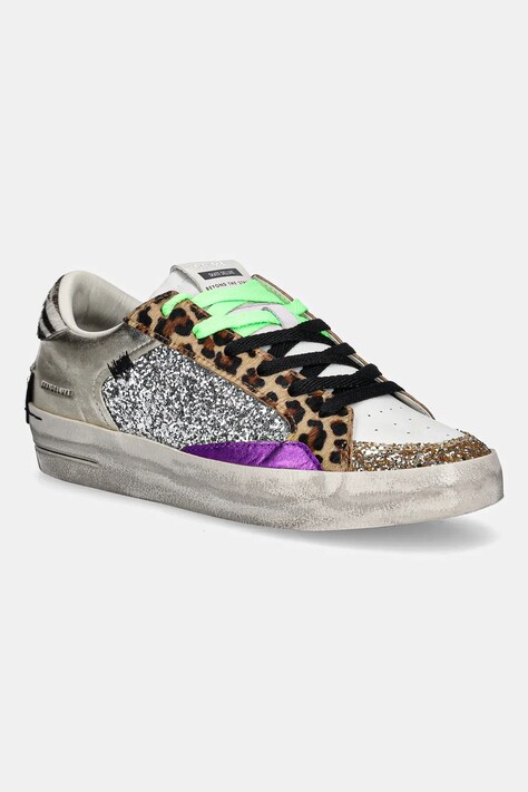 Δερμάτινα αθλητικά παπούτσια Crime London SK8 DELUXE χρώμα: πολύχρωμο, 25104AA8