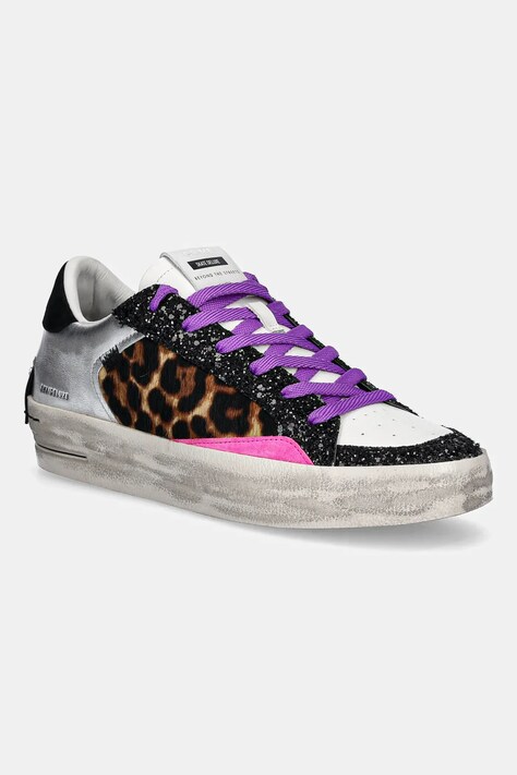 Kožené tenisky Crime London SK8 DELUXE WEDGE viac farieb, 25194AA8