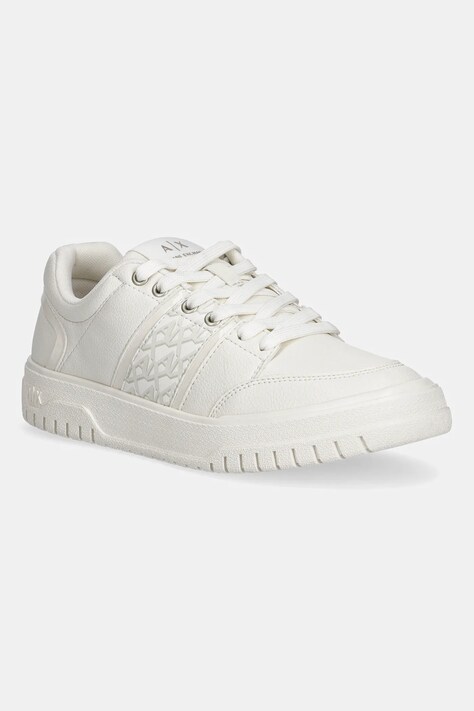 Armani Exchange sneakersy damskie kolor beżowy XW001624 AF17450 U0011