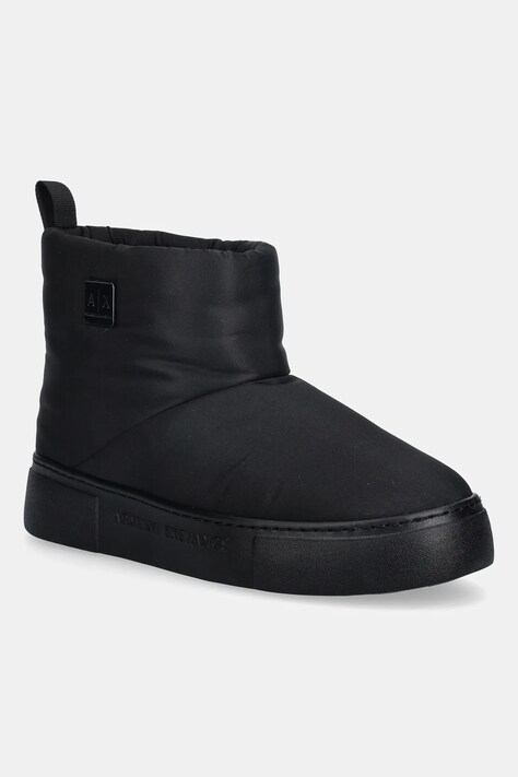 Armani Exchange śniegowce kolor czarny XW001669 AF19615 UC001