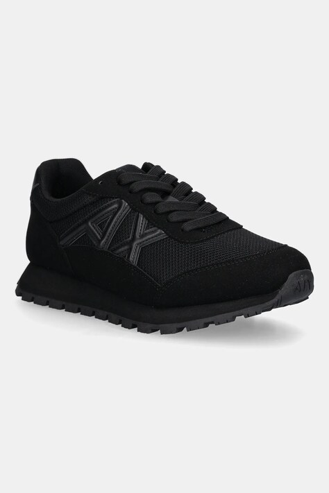 Armani Exchange sneakersy damskie kolor czarny XW002150 AF19388 MC005