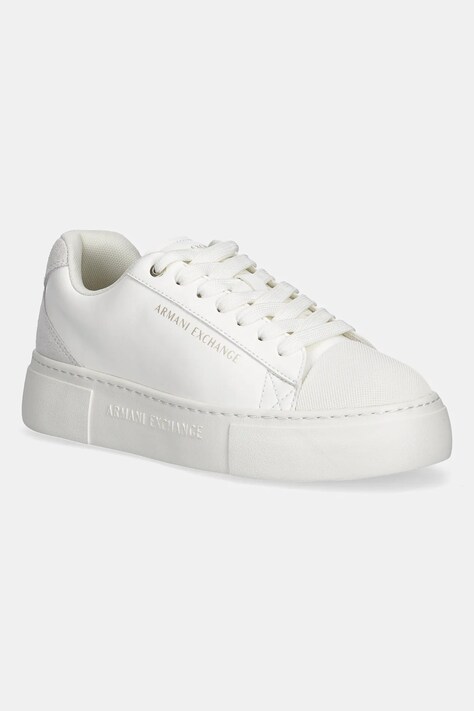 Armani Exchange sneakersy damskie kolor biały XW002154 AF19536 U0011
