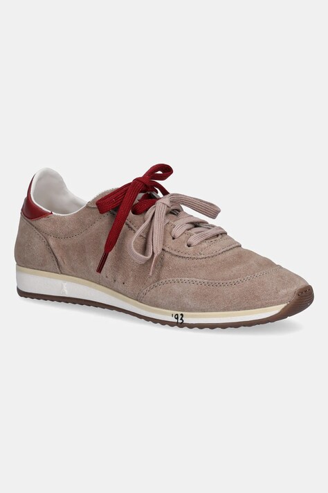 Patrizia Pepe sneakers din piele întoarsă culoarea bej, 2Z0054 L055 FG47