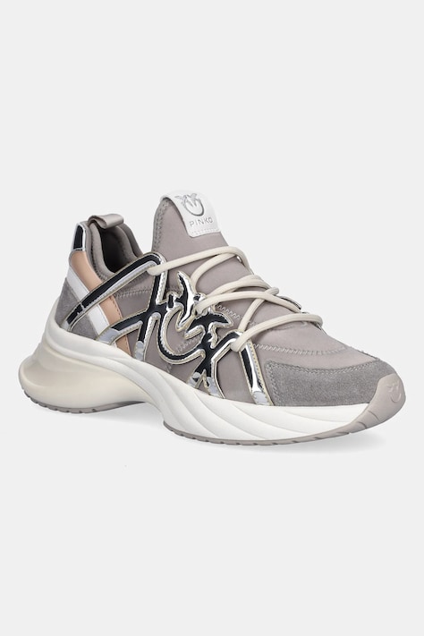 Pinko sneakers Ariel 01 culoarea gri, SS0023T040OA2