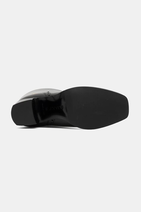 Шкіряні чоботи Bally ENILDA 75 — AW25-OBD2CD, чорний — фото 5