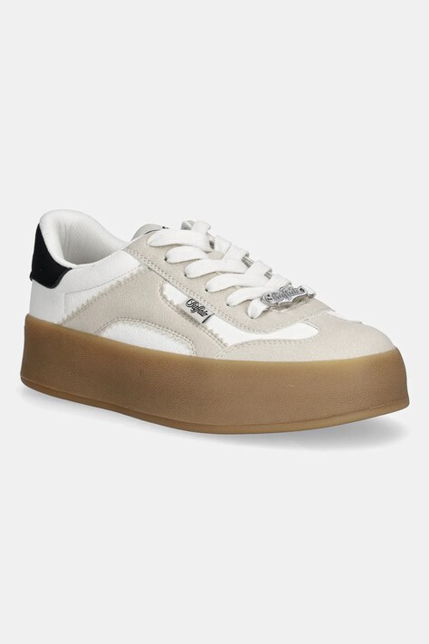 Buffalo sneakersy Cajo damskie kolor beżowy 1636569
