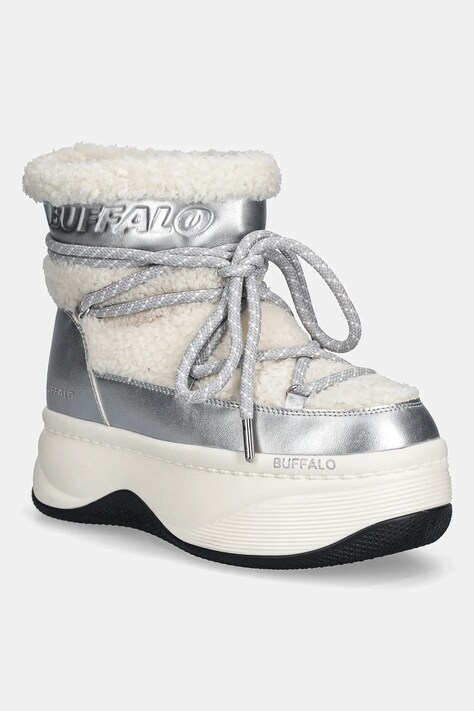 Buffalo śniegowce Orcus Snow Boot kolor srebrny 1270162-SLV