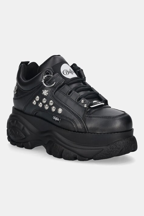 Buffalo sneakers 1339-14 Punk donna colore nero 1636497-BLK