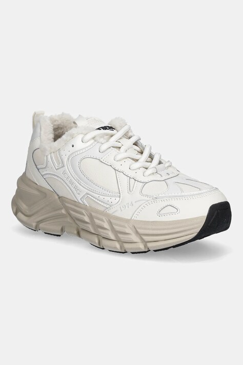 Iceberg sneakersy ICB-One kolor beżowy ID21370U