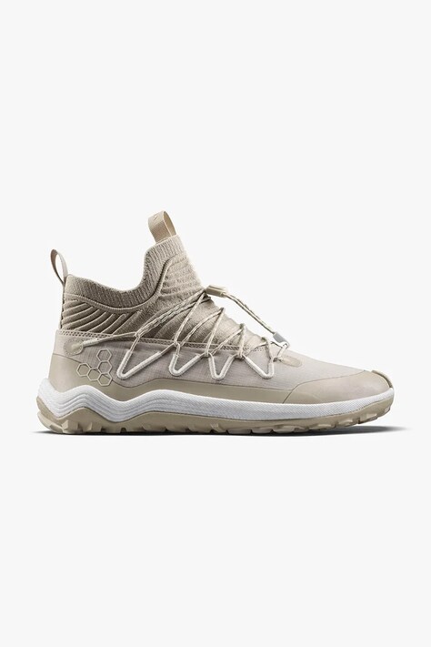 Vivobarefoot buty PRIMUS TRAIL FLOW MID damskie kolor szary 209089