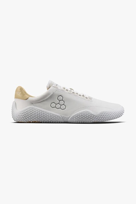 Vivobarefoot sneakersy skórzane MOTUS STUDIO SNEAKER LTH kolor biały 205642