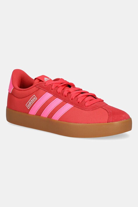 adidas sneakersy Vl Court 3.0 damskie kolor czerwony JS2056