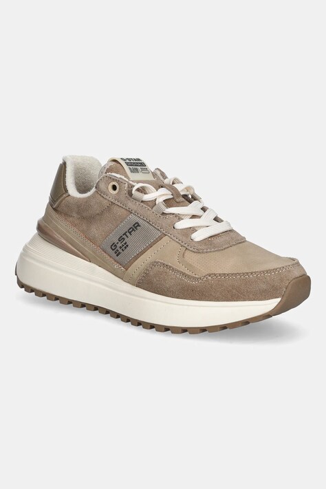 G-Star sneakersy zamszowe LYN TWL W damskie kolor brązowy D28140-01-5062