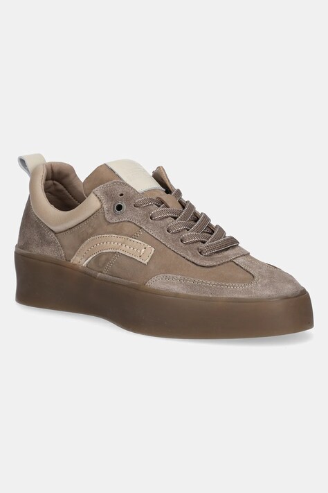 G-Star sneakersy zamszowe YIELD TNL W damskie kolor brązowy D28148-01-5062