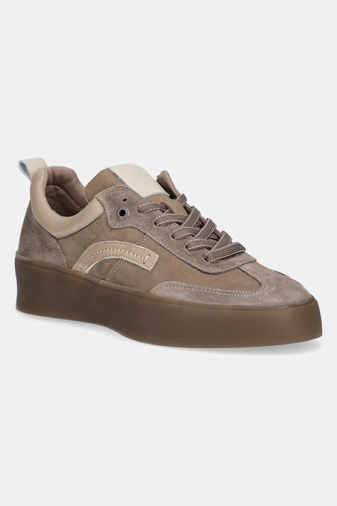G-Star sneakers din piele întoarsă YIELD TNL W culoarea maro, D28148-01-5062