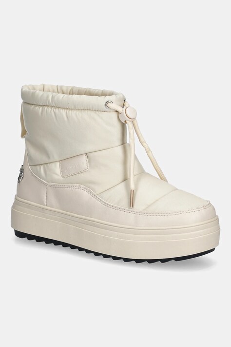 U.S. Polo Assn. śniegowce ICY005 damskie kolor beżowy ICY005W/ENY1