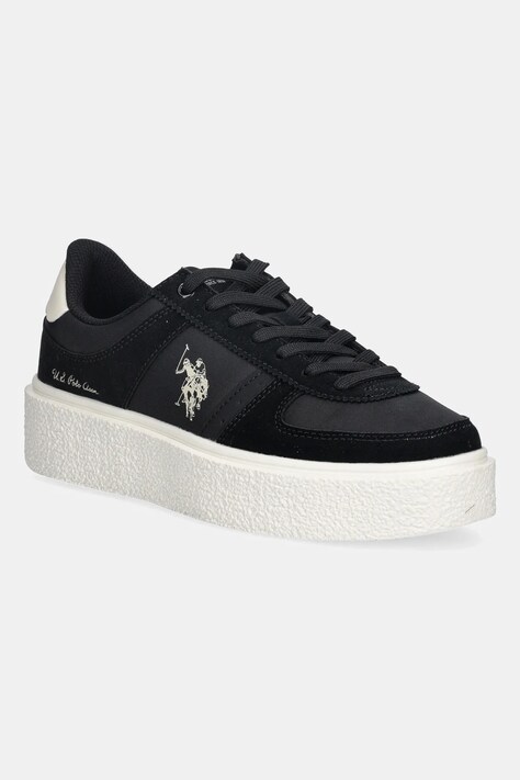 Αθλητικά U.S. Polo Assn. JODY001 χρώμα: μαύρο, JODY001W/ENU1