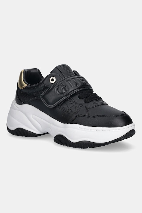 Αθλητικά Guess HELINN χρώμα: μαύρο, FLFHNN ELE12