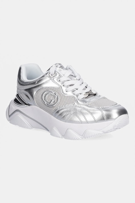Guess sneakers MORRIZ culoarea argintiu, FLFMRZ ELE12