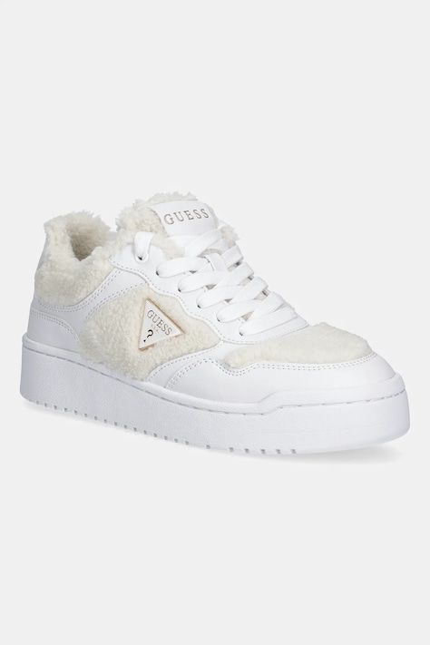 Guess sneakers MIRAM10 culoarea alb, FLFM10 FAB12
