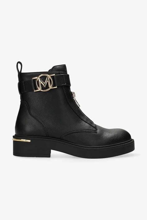 Mexx botki MICLA KASIA damskie kolor czarny na płaskim obcasie MI001701053W