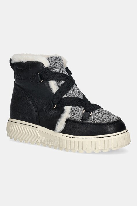 Sorel śniegowce ONA AVE ALPINE BOOT WP kolor czarny 2109381011