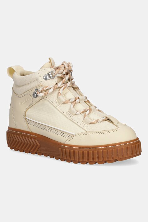 Sorel buty ONA AVE PEAK BOOT WP damskie kolor beżowy na platformie 2138441292