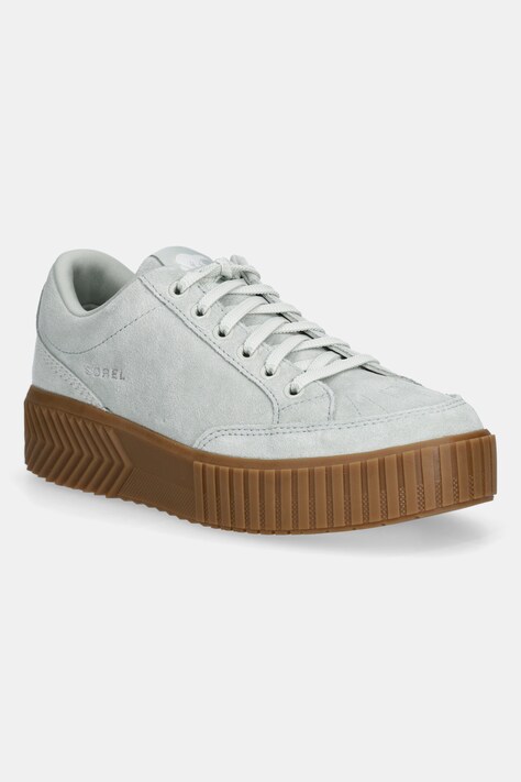 Sorel sneakersy zamszowe ONA AVE LOW SNEAKER damskie kolor turkusowy 2150951335
