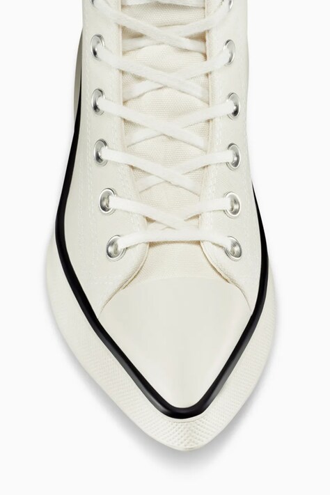 Кеди Converse Chuck 70 De Luxe Pointed — AW25-OBD2ZA, білий — фото 8