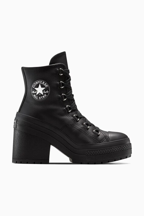Converse trampki Chuck 70 De Luxe Heel kolor czarny na słupku A15514C