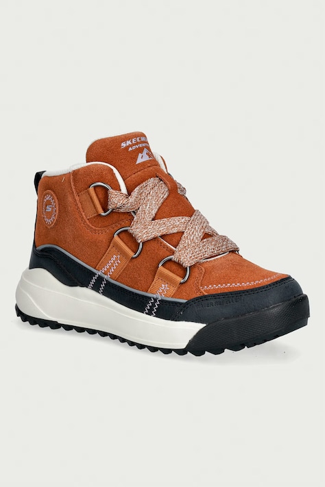 Skechers YANA - COLLINS LANDING sneakersy damskie brązowe 180320