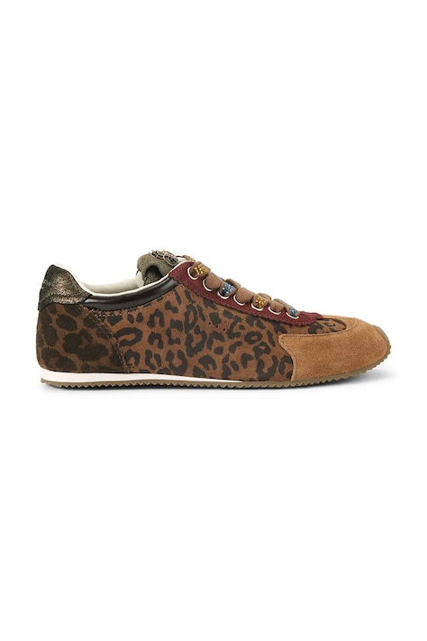 Kurt Geiger London sneakersy zamszowe Islington Sneaker damskie kolor brązowy 4396035289