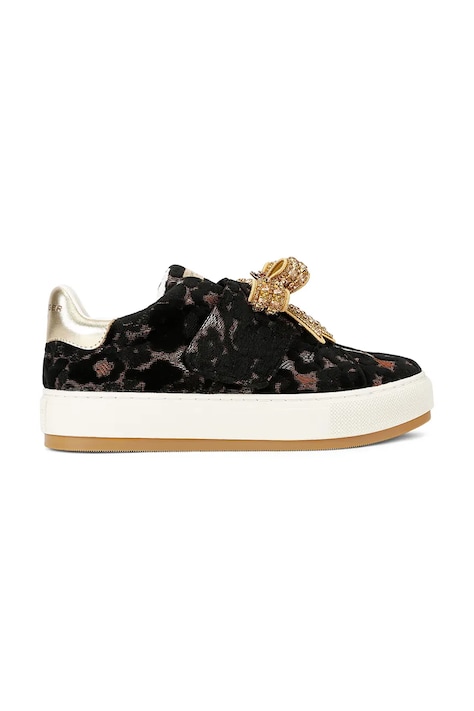 Tenisky Kurt Geiger London Laney Bow dámské, černá barva, 31566689