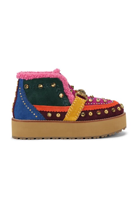Kurt Geiger London śniegowce zamszowe Mansion Cosy Boot kolor multicolor 4993969029