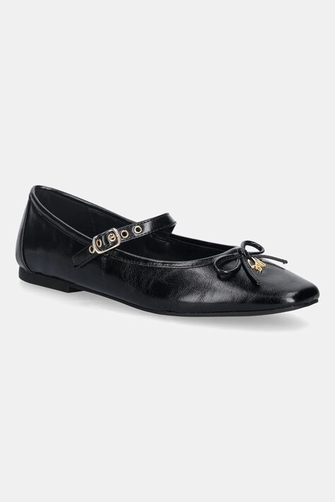 Balerinke Steve Madden Ceece črna barva, 11004814