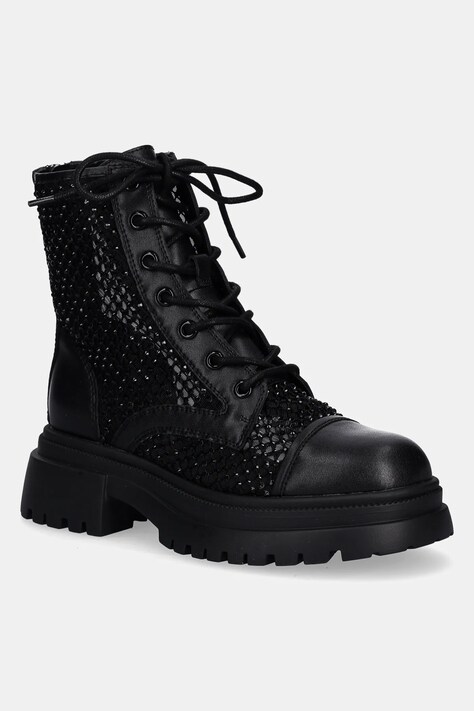 Steve Madden workery Ripcord-Mr damskie kolor czarny na platformie 11004815