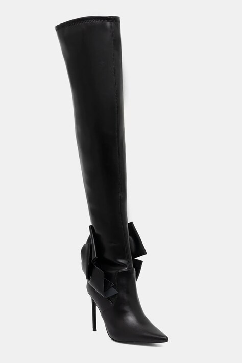 Steve Madden kozaki Show-Off damskie kolor czarny na szpilce 11004783