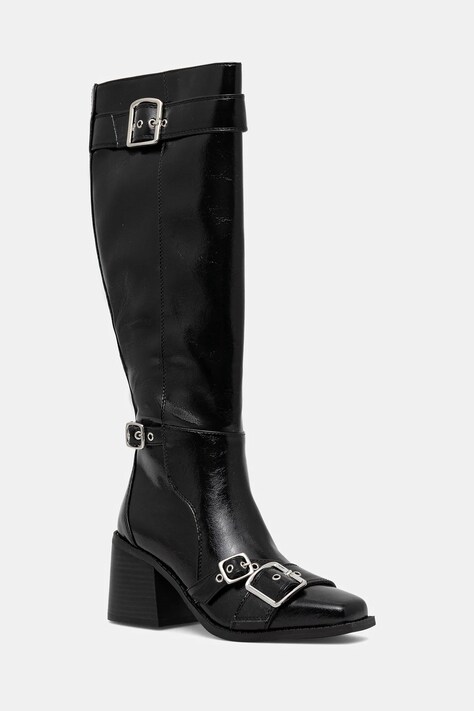 Steve Madden kozaki Z-Town damskie kolor czarny na słupku 11004810
