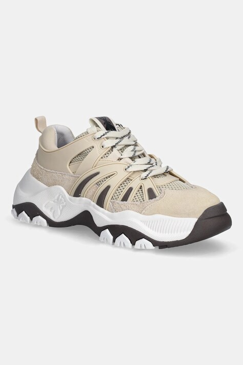 Patrizia Pepe sneakersy damskie kolor beżowy 8Z0043 V005 J4Q8